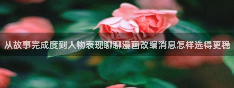 51漫画漫画阅读:从故事完成度到人物表现聊聊漫画改编消息怎样选得更稳